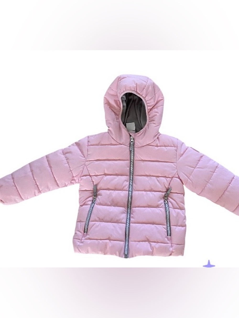 Gerry Kids Pink Hooded Puffer Jacket - Lightweight Warmth size 3T